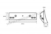 P56446 - BEARING BRACKET XXXに対応 Porsche 993 / 911 Carrera • 1996 • 993 rs • Coupe